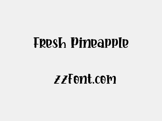 Fresh Pineapple