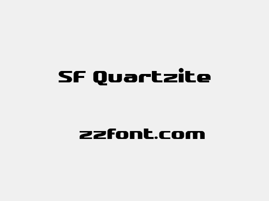 SF Quartzite