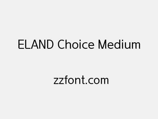 ELAND Choice Medium