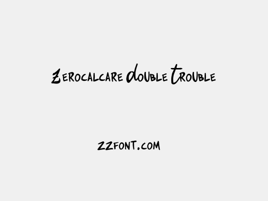 Zerocalcare Double Trouble