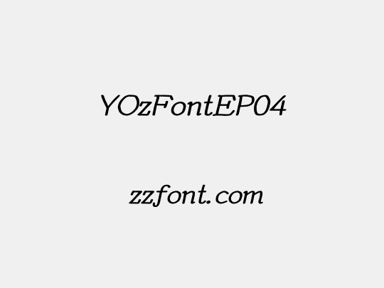 YOzFontEP04