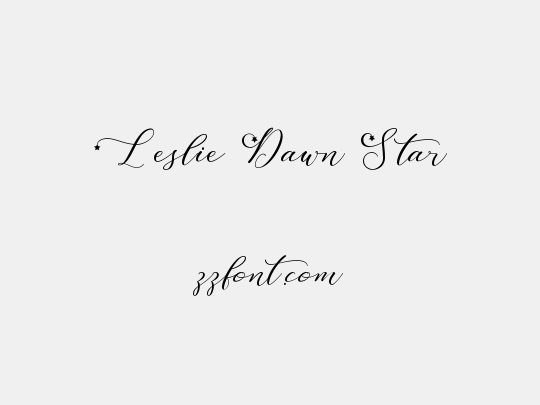 Leslie Dawn Star