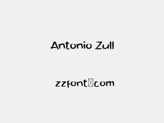 Antonio Zull