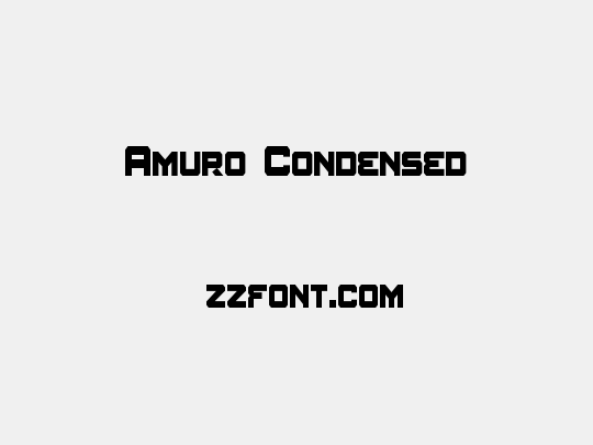 Amuro Condensed