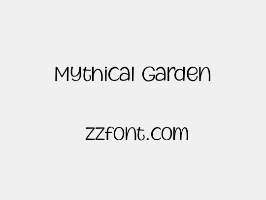 Mythical Garden