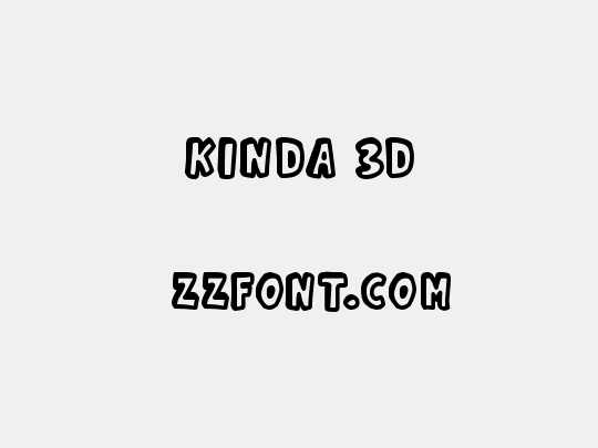 Kinda 3D