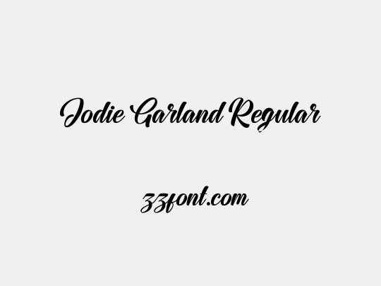 Jodie Garland Regular