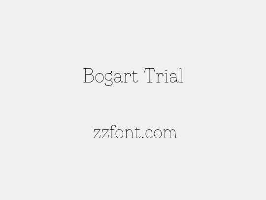 Bogart Trial