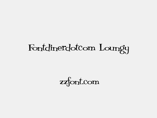 Fontdinerdotcom Loungy