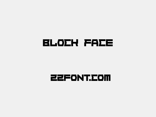 Block Face