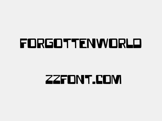 ForgottenWorld