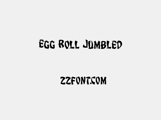 Egg Roll Jumbled