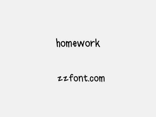 homework