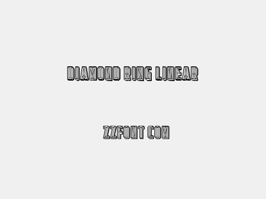 Diamond Ring Linear