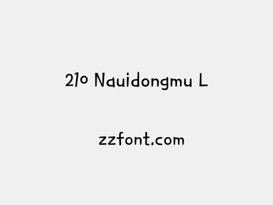 210 Nauidongmu L