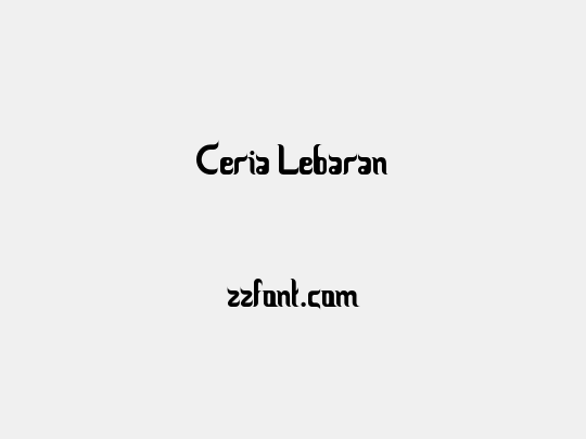 Ceria Lebaran