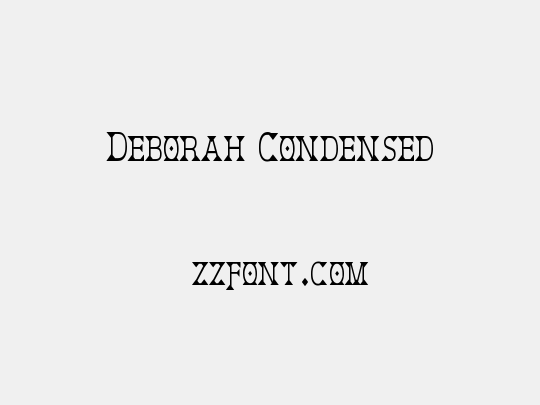 Deborah Condensed