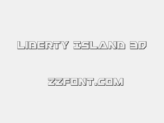 Liberty Island 3D