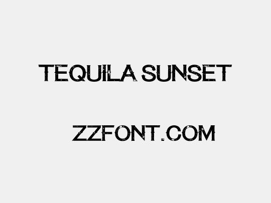 Tequila Sunset