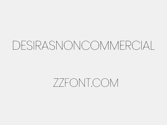 DesirasNonCommercial