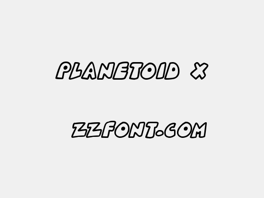 Planetoid X