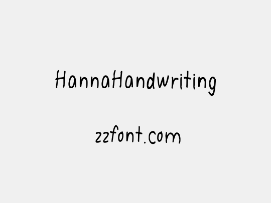 HannaHandwriting