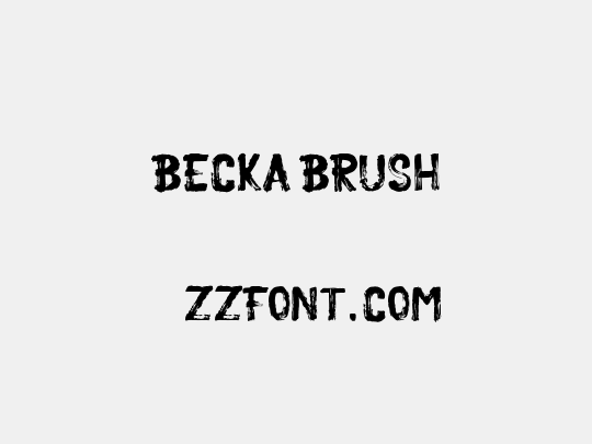 Becka Brush