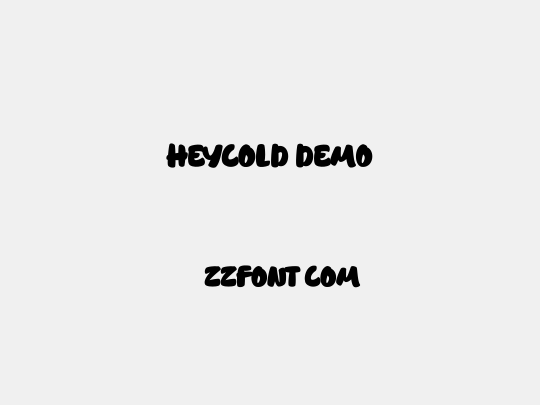 Heycold DEMO