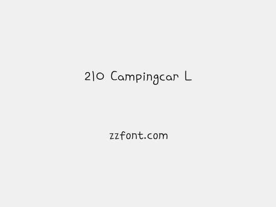 210 Campingcar L