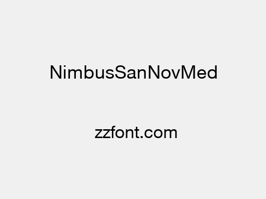 NimbusSanNovMed