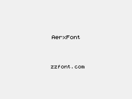 AerxFont