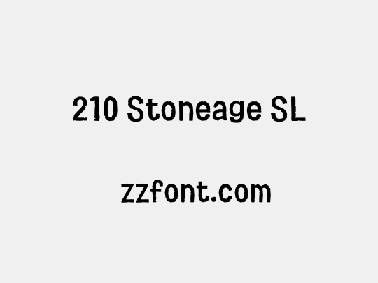 210 Stoneage SL