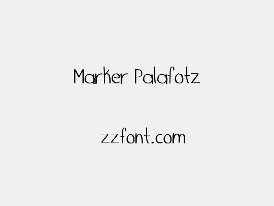 Marker Palafotz