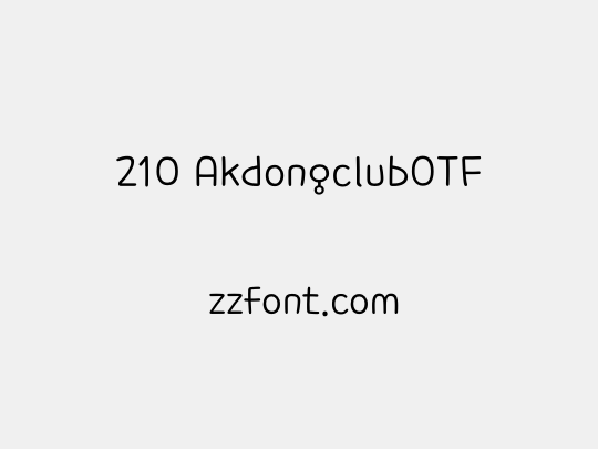 210 AkdongclubOTF