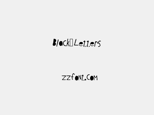 Black_Letters