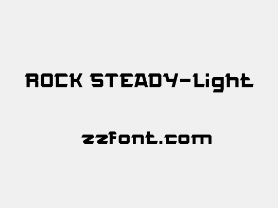 ROCK STEADY-Light