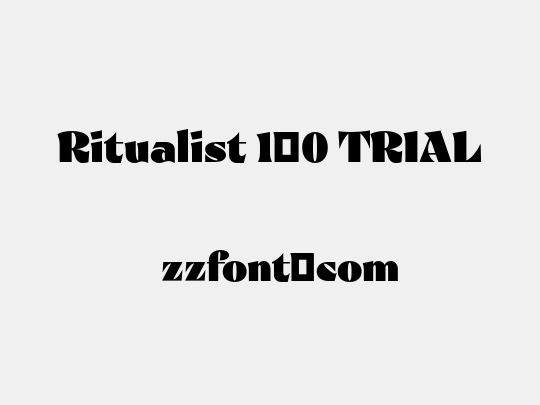 Ritualist 1.0 TRIAL