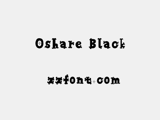 Oshare Black