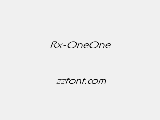 Rx-OneOne