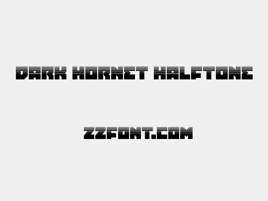 Dark Hornet Halftone