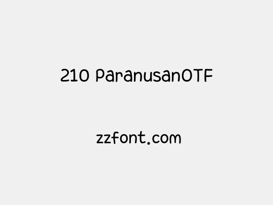 210 ParanusanOTF