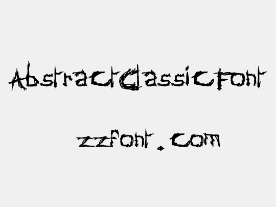 AbstractClassicFont