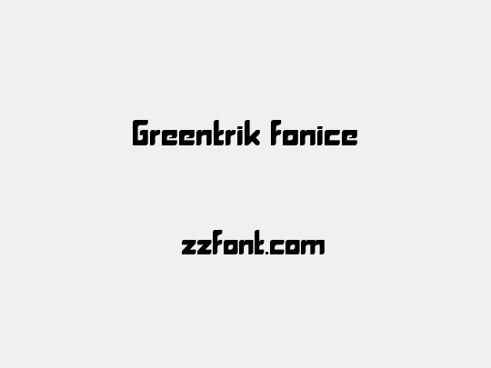 Greentrik fonice