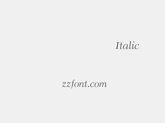 方正秉楠辞书体 Italic