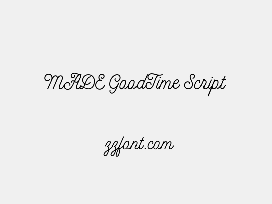 MADE GoodTime Script