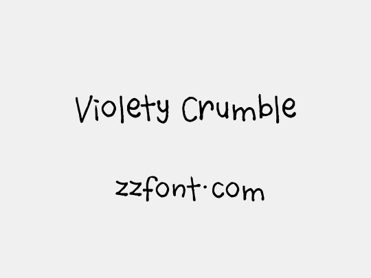 Violety Crumble