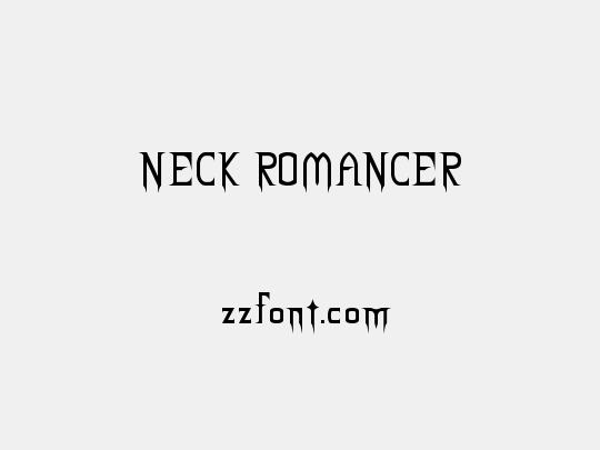 NECK ROMANCER