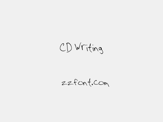 CD Writing