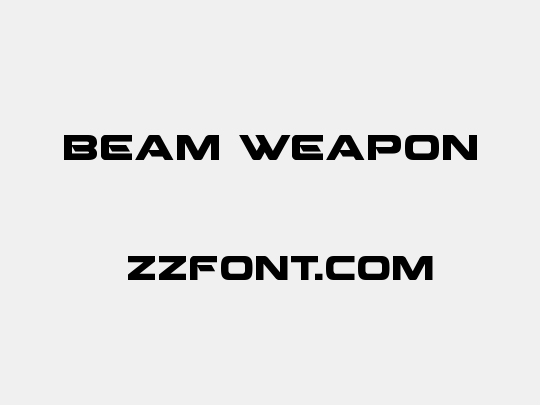 Beam Weapon