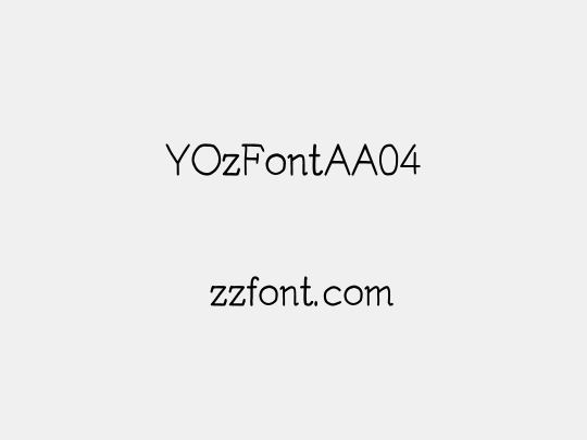 YOzFontAA04